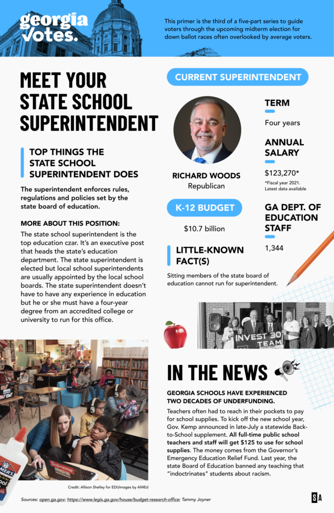 Meet your State School Superintendent. (Credit: Brittney Phan for State Affairs)