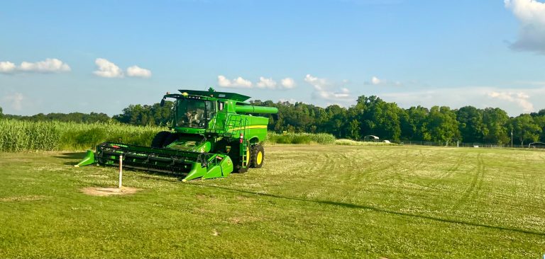 John Deere farm equipment