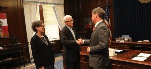 William S. Duffey, Jr. is sworn in by Gov. Kemp on June 16, 2022. (Credit: Office of Gov. Kemp)