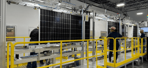 Qcells’ Dalton factory makes solar panels and now employs 2,000 people.