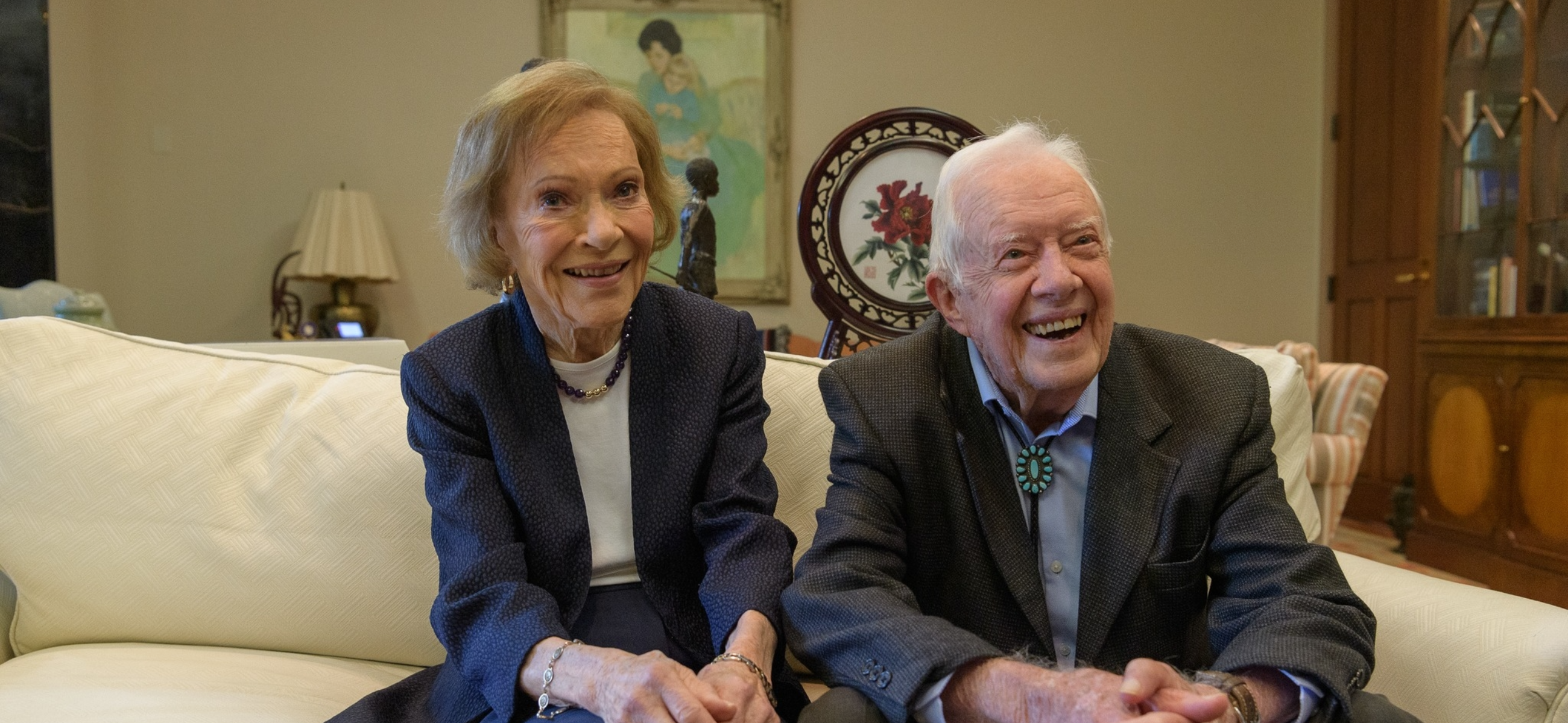Rosalynn and Jimmy Carter. (Credit: The Carter Center)