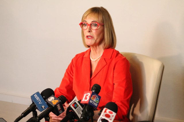 Lt. Gov. Suzanne Crouch calls for an audit of the Family Social Services Administration. (Credit: Jarred Meeks)