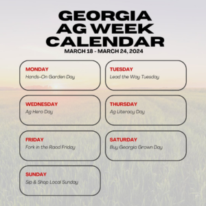 Georgia Ag Week activities