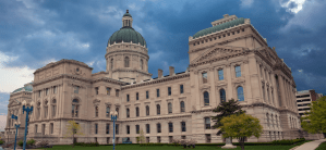 The Indiana Statehouse