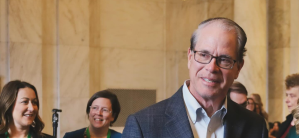 U.S. Sen. Mike Braun speaks at a Rare Disease Week event. (Credit: Office of Sen. Mike Braun)