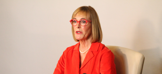 Lt. Gov. Suzanne Crouch calls for an audit of the Family Social Services Administration. (Credit: Jarred Meeks)