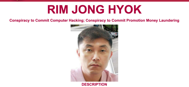 State Department offering $10M for info on North Korean hacker indicted in Kansas