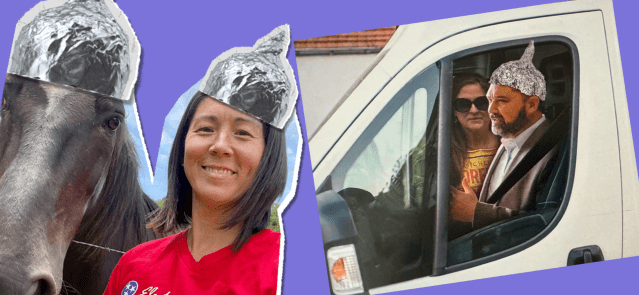 Charge of the tinfoil hat brigade? GOP primaries hit on a new theme