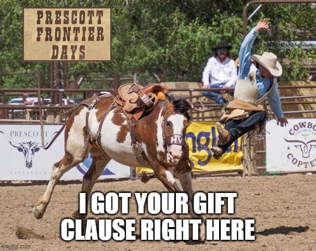 Further disputes in the rodeo gift clause trial in Prescott