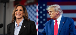 Kamala Harris and Donald Trump. (Credit: Harris and Trump campaigns)