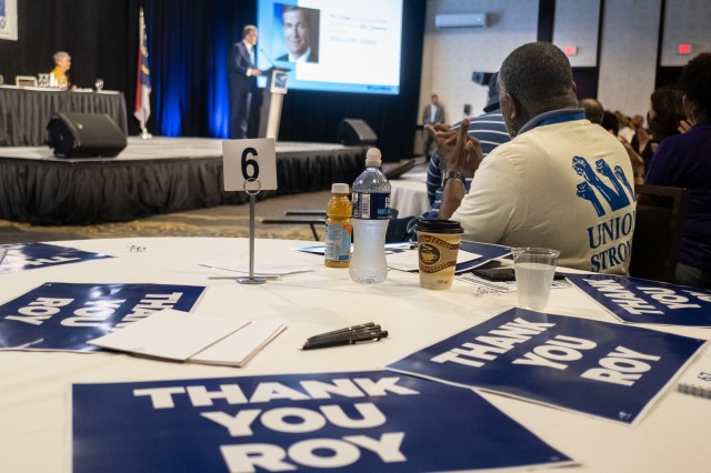 Gov. Roy Cooper praised at NC State AFL-CIO’s 67th annual convention